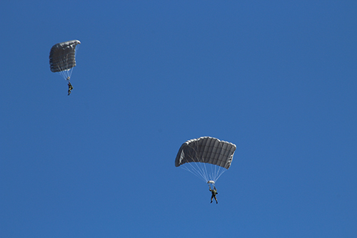 2018年1月12日陸上自衛隊「第１空挺団 降下訓練始め」・その１