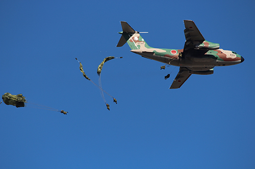 2018年1月12日陸上自衛隊「第１空挺団 降下訓練始め」・その２