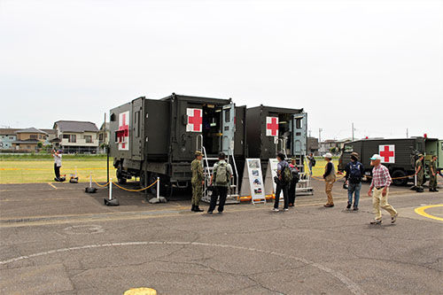 航空学校霞ヶ浦校展示の救急車