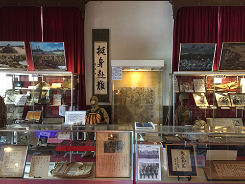 旧陸軍空挺隊の展示資料