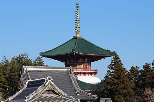 成田山新勝寺の平和大塔