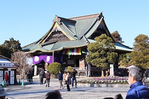 成田山新勝寺の釈迦堂（重要文化財）
