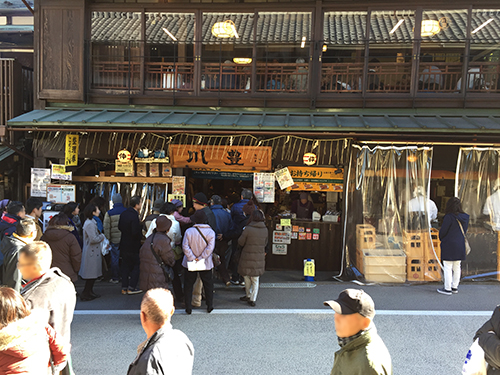 成田山新勝寺参道の鰻専門店・川豊