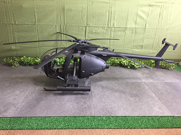 21stCenturyToysのAH-6左側